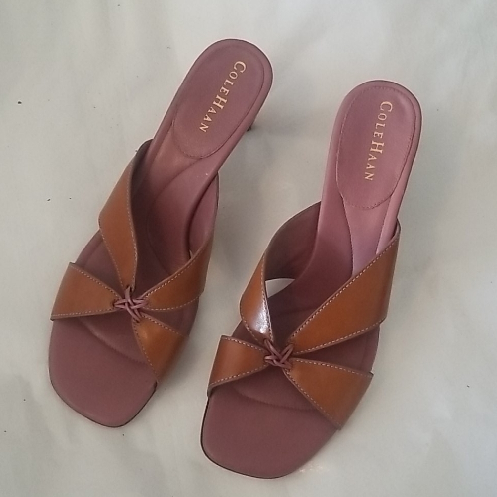 Slightly worn ladies shoes